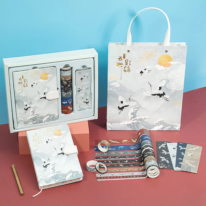 1set Chinese Antiquity Style Portable Traveler Journal Notebook Stationery Set Gift Journal Clips Stickers Tape Box New
1set Chinese Antiquity Style Portable Traveler Journal Notebook Stationery Set Gift Journal Clips Stickers Tape Box New