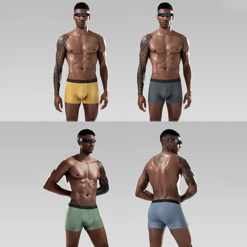 4 Pcs/Lot New High-End Men's Underwear Graphene 3A Antibacterial Underwear Sexy Soft Comfortable Modal Man Boxer Briefs
4 Pcs/Lot New High-End Men's Underwear Graphene 3A Antibacterial Underwear Sexy Soft Comfortable Modal Man Boxer Briefs
