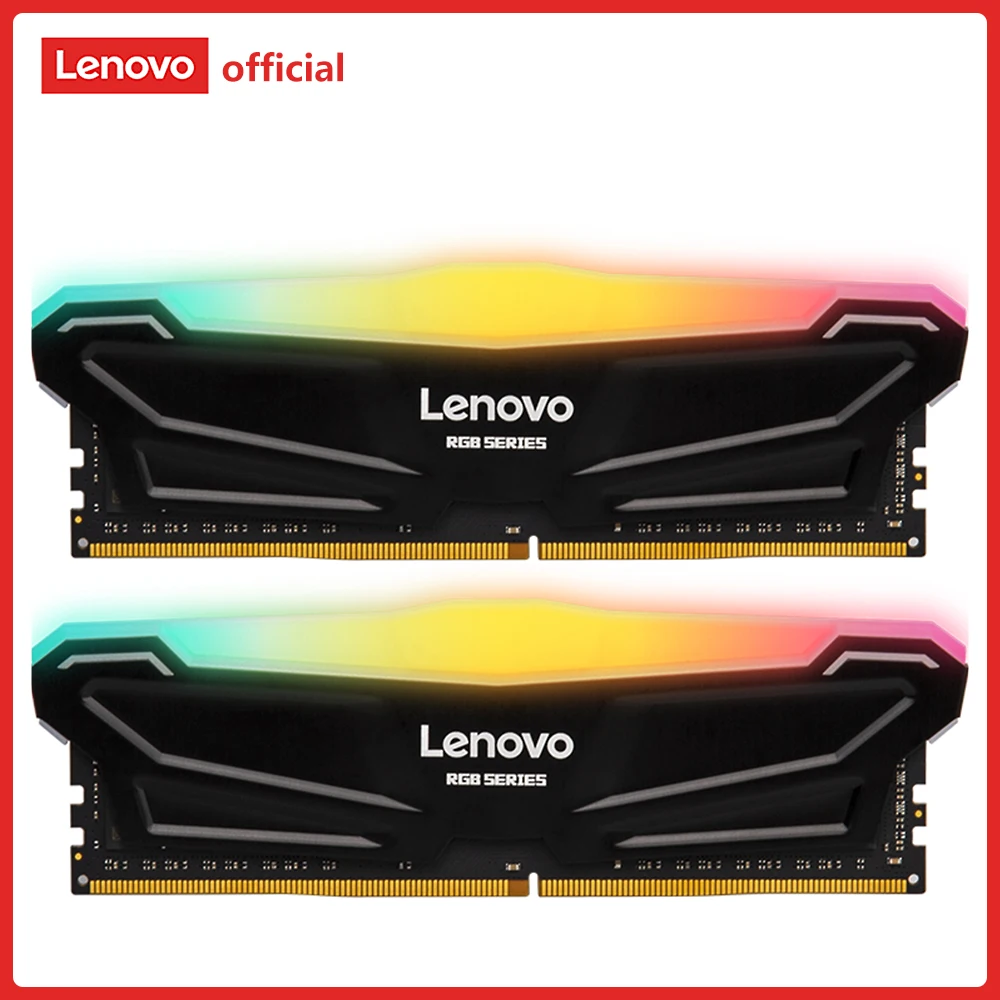 Оперативная память Lenovo DDR4 8 Гб 16 2666 3200 3600 RGB Память Dimm с радиатором XMP для ПК |