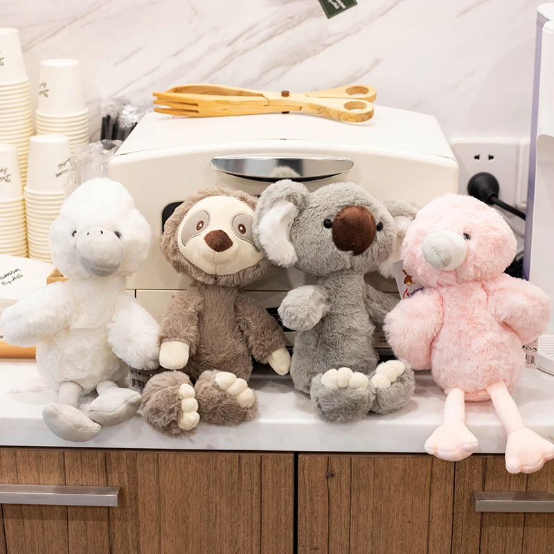 Nice Simulation Animal Sweet Sloth Koala Flamingo Plush Toy Soft Cartoon White Bird Stuffed Doll Baby Pillow Kids Appease Gift 
Nice Simulation Animal Sweet Sloth Koala Flamingo Plush Toy Soft Cartoon White Bird Stuffed Doll Baby Pillow Kids Appease Gift