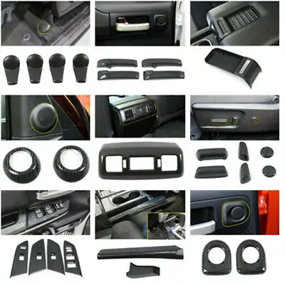 Аксессуары LHD для салона, полный комплект накладок, 26 шт. для Toyota Tundra 2014-2020
Аксессуары LHD для салона, полный комплект накладок, 26 шт. для Toyota Tundra 2014-2020
