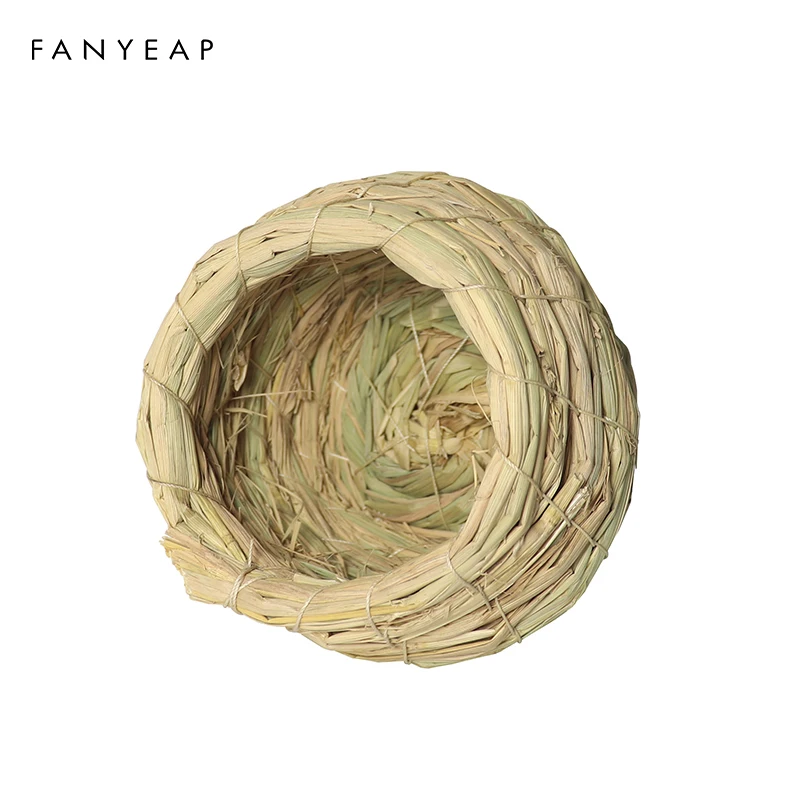 Birds Nest Bird Cage Natural Grass Egg Cage Bird House Outdoor Decorative Weaved Hanging Parrot Nest Houses Pet Bedroom
Birds Nest Bird Cage Natural Grass Egg Cage Bird House Outdoor Decorative Weaved Hanging Parrot Nest Houses Pet Bedroom