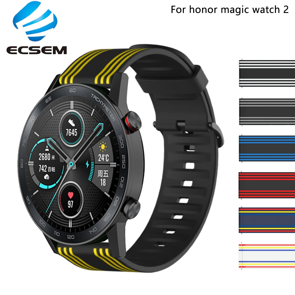 Ремешок силиконовый для Honor magic watch 2 42 мм 46 мм, резиновый мягкий водонепроницаемый браслет с петлей, 20 мм 22 мм
Ремешок силиконовый для Honor magic watch 2 42 мм 46 мм, резиновый мягкий водонепроницаемый браслет с петлей, 20 мм 22 мм
