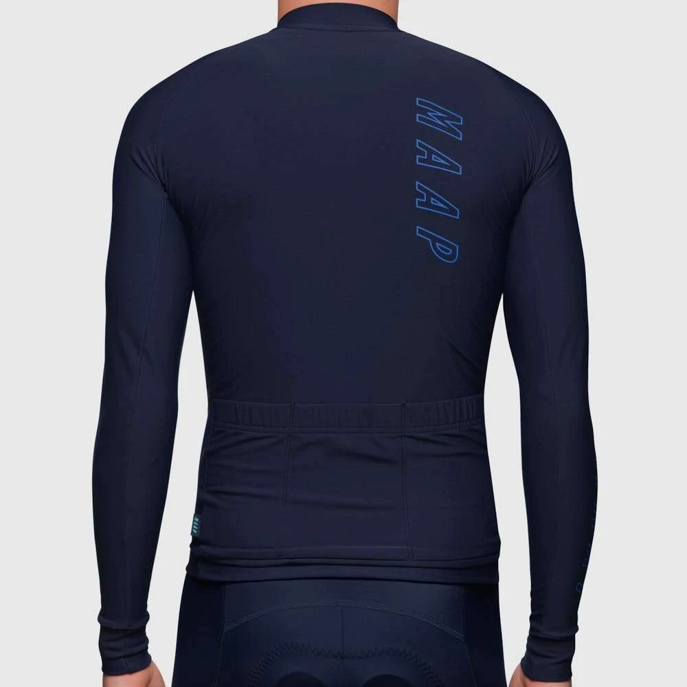 MAAP Training LS Cycling Jersey Men 2021 Autumn Latest Long Sleeve Bicycle Riding Jersey Black And Navy Blue Wear MTB Shirt
MAAP Training LS Cycling Jersey Men 2021 Autumn Latest Long Sleeve Bicycle Riding Jersey Black And Navy Blue Wear MTB Shirt