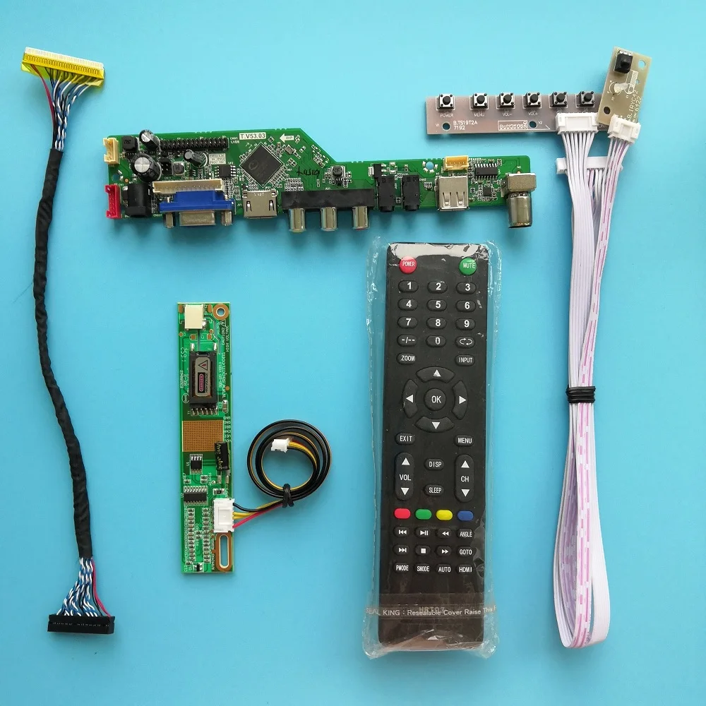 for LP154WE2-TLB1 Controller Board Resolution Mother Board Digital Signal Module TV AV VGA 1 lamps 15.4" 30pin 1680X1050
for LP154WE2-TLB1 Controller Board Resolution Mother Board Digital Signal Module TV AV VGA 1 lamps 15.4" 30pin 1680X1050