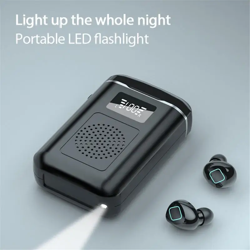 M6 TWS Touch Bluetooth Earphone Stereo Wireless Headset Noise Reduction Lossless Digital Display Sports Bluetooth Headset
M6 TWS Touch Bluetooth Earphone Stereo Wireless Headset Noise Reduction Lossless Digital Display Sports Bluetooth Headset