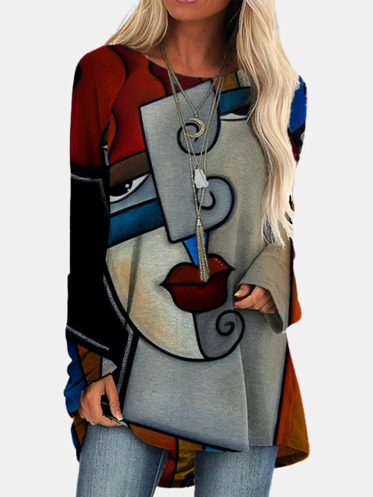 Women Loose Tee Shirts Autumn Winter Striped T Shirt Women Splicing Long Sleeve Top T-shirt Fashion Tops Tee Female O-neck Tee
Women Loose Tee Shirts Autumn Winter Striped T Shirt Women Splicing Long Sleeve Top T-shirt Fashion Tops Tee Female O-neck Tee