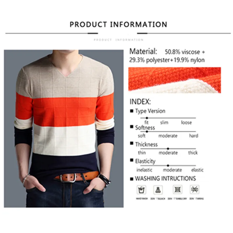 Browon бренд свитер Осенняя мужская футболка с длинными рукавами Новый! Платье v