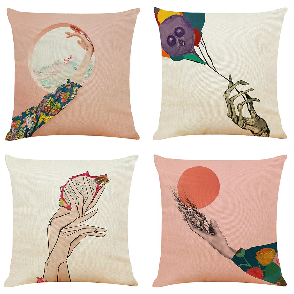 Art Style Decoration Cushion Cover Navidad Throw Pillow Case funda cojin Home Sofa Couch Chair Back Seat Cover 45x45cm
Art Style Decoration Cushion Cover Navidad Throw Pillow Case funda cojin Home Sofa Couch Chair Back Seat Cover 45x45cm