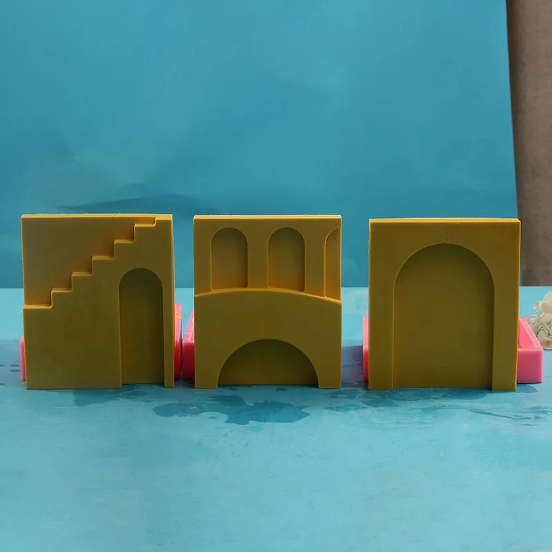 Creative Door Stairs Silicone Mold Fondant Candle Aroma Stone Ornaments Soap Mold For Pastry Cupcake Decorating Homemade crafts
Creative Door Stairs Silicone Mold Fondant Candle Aroma Stone Ornaments Soap Mold For Pastry Cupcake Decorating Homemade crafts