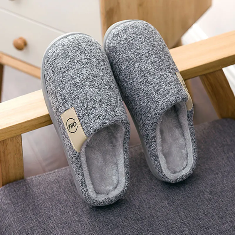 Men Winter Warm Slippers Fur Slippers Men Boys Plush Slipper Cotton Shoes Non-slip Solid Color Home Indoor Casual Slippers
Men Winter Warm Slippers Fur Slippers Men Boys Plush Slipper Cotton Shoes Non-slip Solid Color Home Indoor Casual Slippers