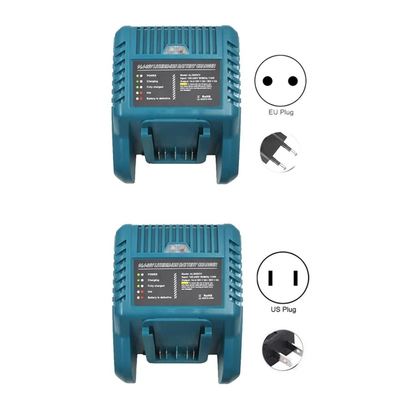 AL3620CV Lithium Battery Charger For 14.4V 18V 36V BAT618 BAT614 BAT836 Compatible AL3680 AL3640V Charger
AL3620CV Lithium Battery Charger For 14.4V 18V 36V BAT618 BAT614 BAT836 Compatible AL3680 AL3640V Charger