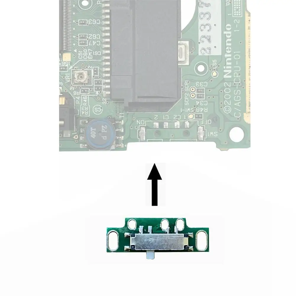 Power Switch Replacement Game Console Switch Board Switch Parts Repair SP For Switch Advance Power Gameboy P3M2
Power Switch Replacement Game Console Switch Board Switch Parts Repair SP For Switch Advance Power Gameboy P3M2