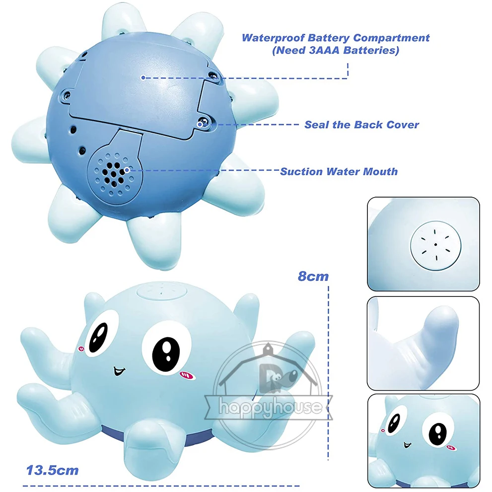 Детские игрушки для ванной распыления воды душа ванны детей электрический КИТ