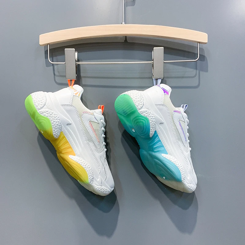 Rainbow sole sneakers women's summer 2021 new mesh breathable and comfortable woman vulcanize shoes platform sneakers
Rainbow sole sneakers women's summer 2021 new mesh breathable and comfortable woman vulcanize shoes platform sneakers