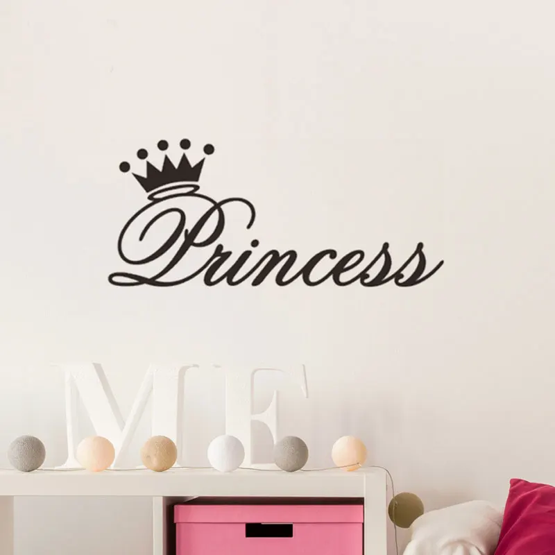 Vinyl Princess Crown Wall Stickers Baby Room Kindergarten Art Decals Wall Decals Home Decoration Living Room Poster Waterproof
Vinyl Princess Crown Wall Stickers Baby Room Kindergarten Art Decals Wall Decals Home Decoration Living Room Poster Waterproof