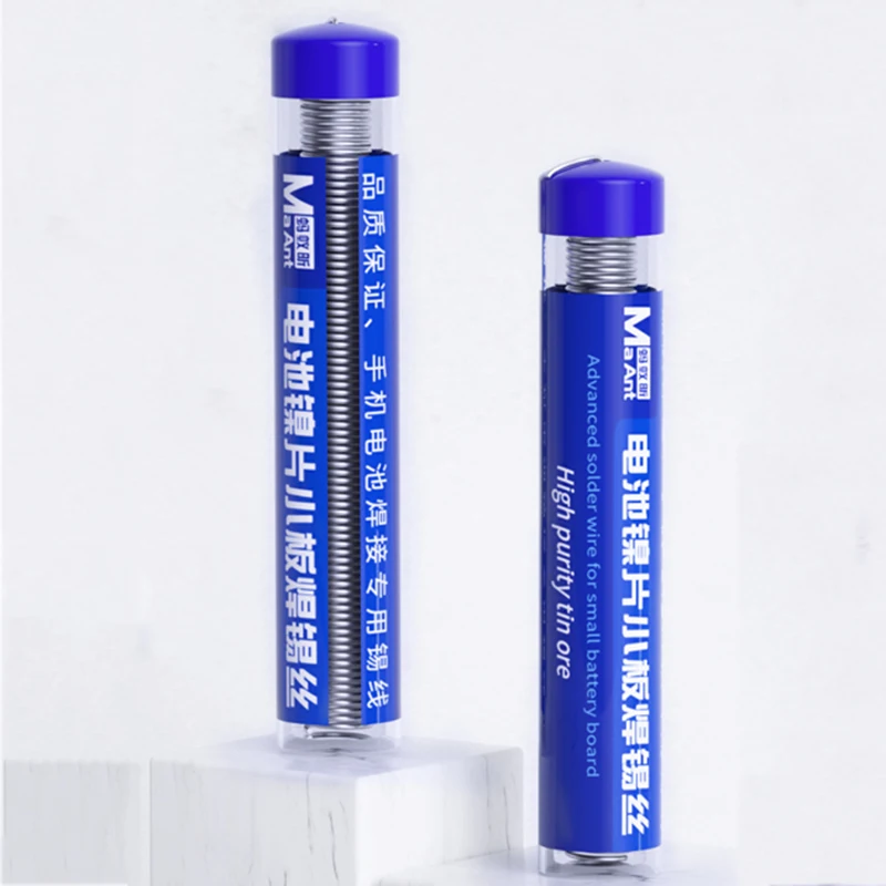 Newest Ma-Ant Battery Nickel Sheet Small Plate Solder Wire Free Electric Welding Machine Operation For Mobile Phone Repair Tools
Newest Ma-Ant Battery Nickel Sheet Small Plate Solder Wire Free Electric Welding Machine Operation For Mobile Phone Repair Tools