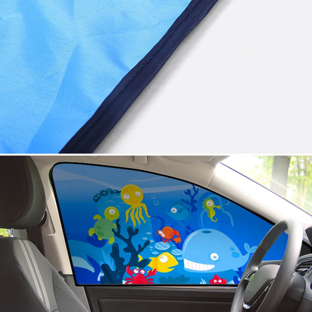 Регулируемый магнитный чехол для автомобиля солнцезащитный козырек защита окна