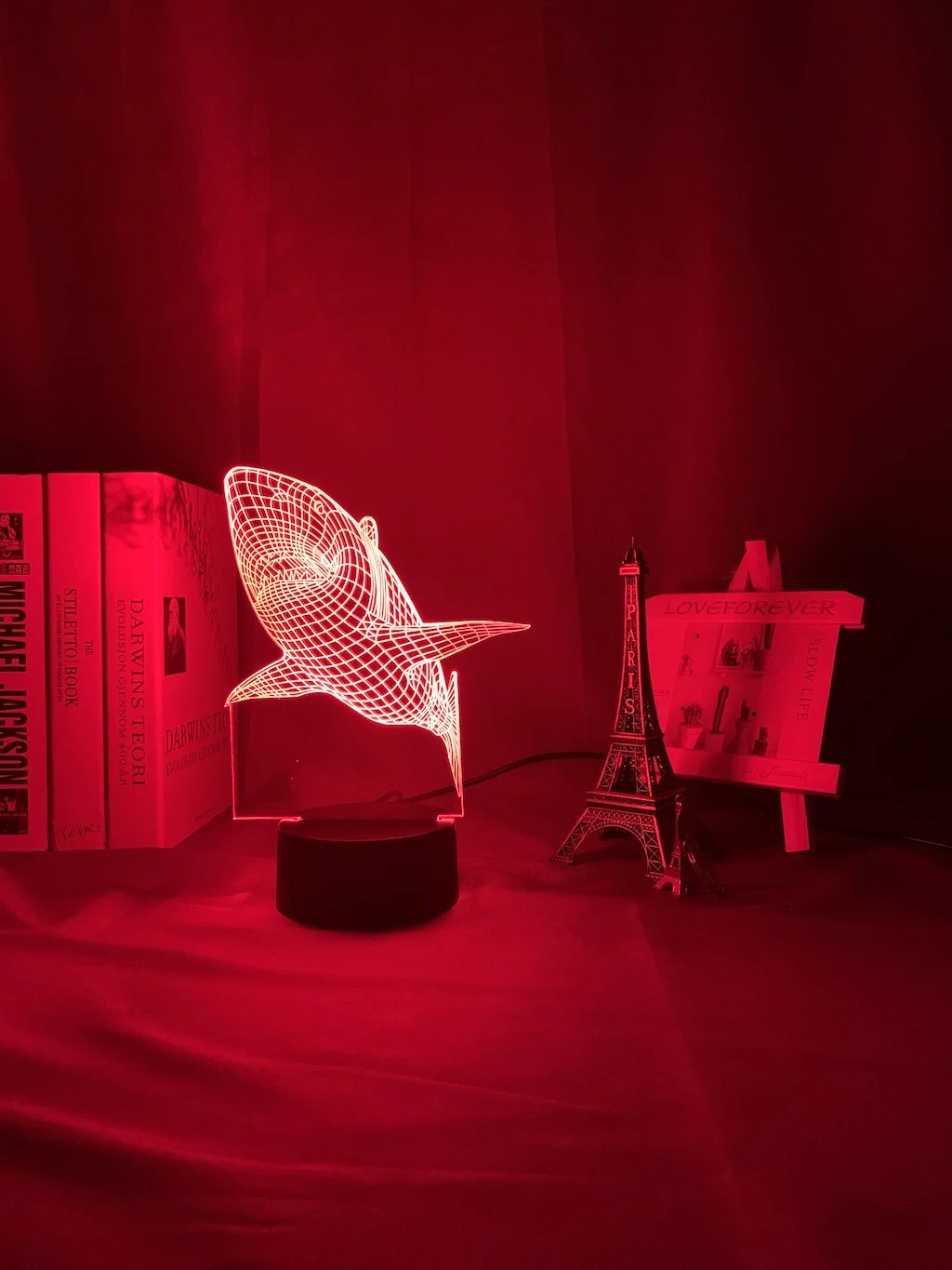 Animal 3D Illusion Lamp Shark Acrylic Baby Night Light for Work Room Decor Kids Child Bedroom Nightlight Cool Birthday Gift
Animal 3D Illusion Lamp Shark Acrylic Baby Night Light for Work Room Decor Kids Child Bedroom Nightlight Cool Birthday Gift