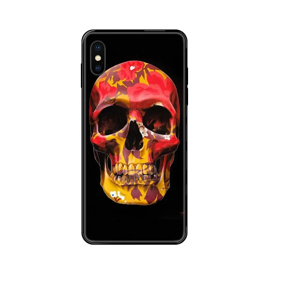 Чехол для Redmi Note 4 5 5A 6 7 8 8T 9 9S Pro Max черный мягкий ТПУ чехол с винтажным рисунком