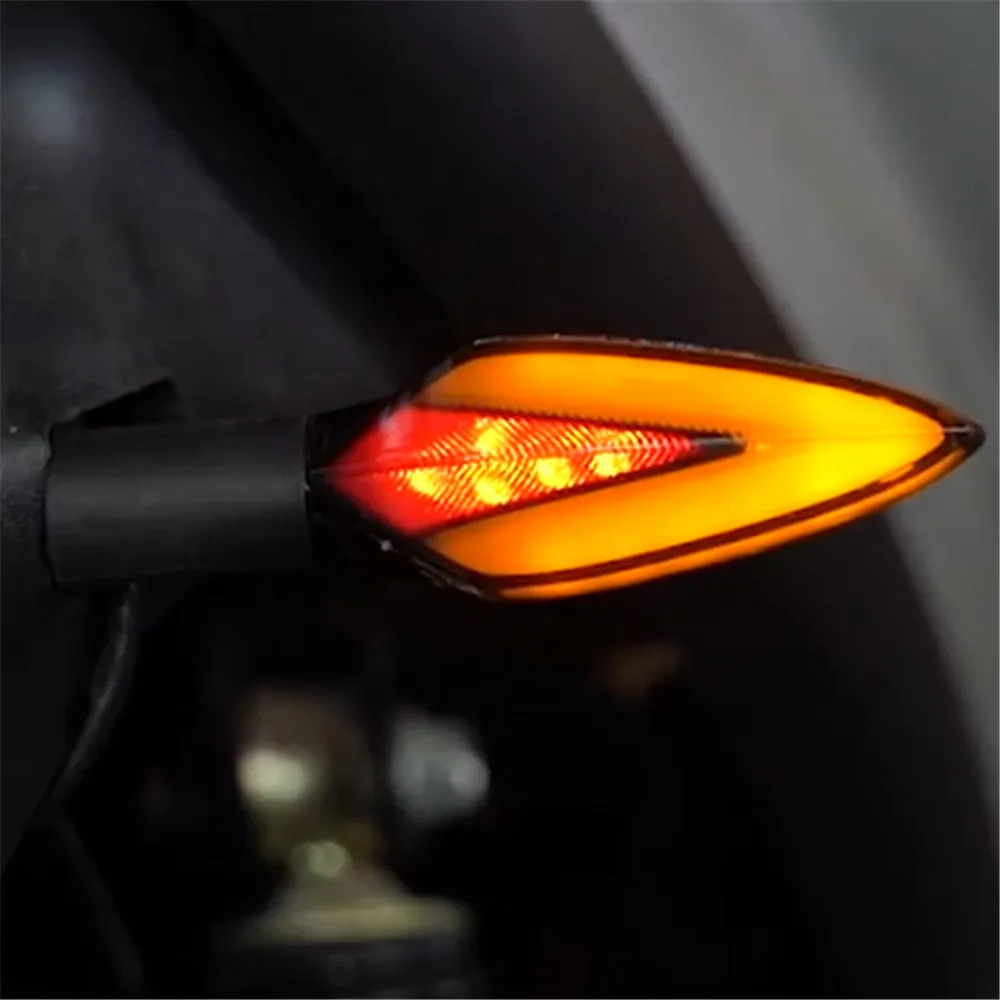 Fit for Motorcycle led turn signal horizon off road vehicle 12V running water turn signal day running signal direction light
Fit for Motorcycle led turn signal horizon off road vehicle 12V running water turn signal day running signal direction light