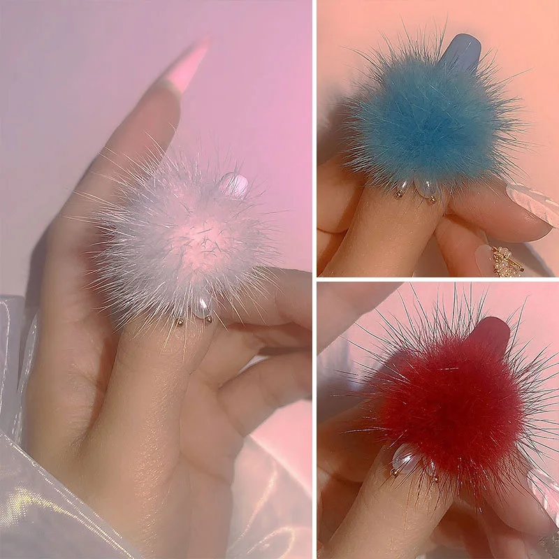 2PCS Magnet Plush Ball Nail Art Ornaments Detachable 3D Nail Art Decorations Fashion Pompoms Manicure Accessories
2PCS Magnet Plush Ball Nail Art Ornaments Detachable 3D Nail Art Decorations Fashion Pompoms Manicure Accessories