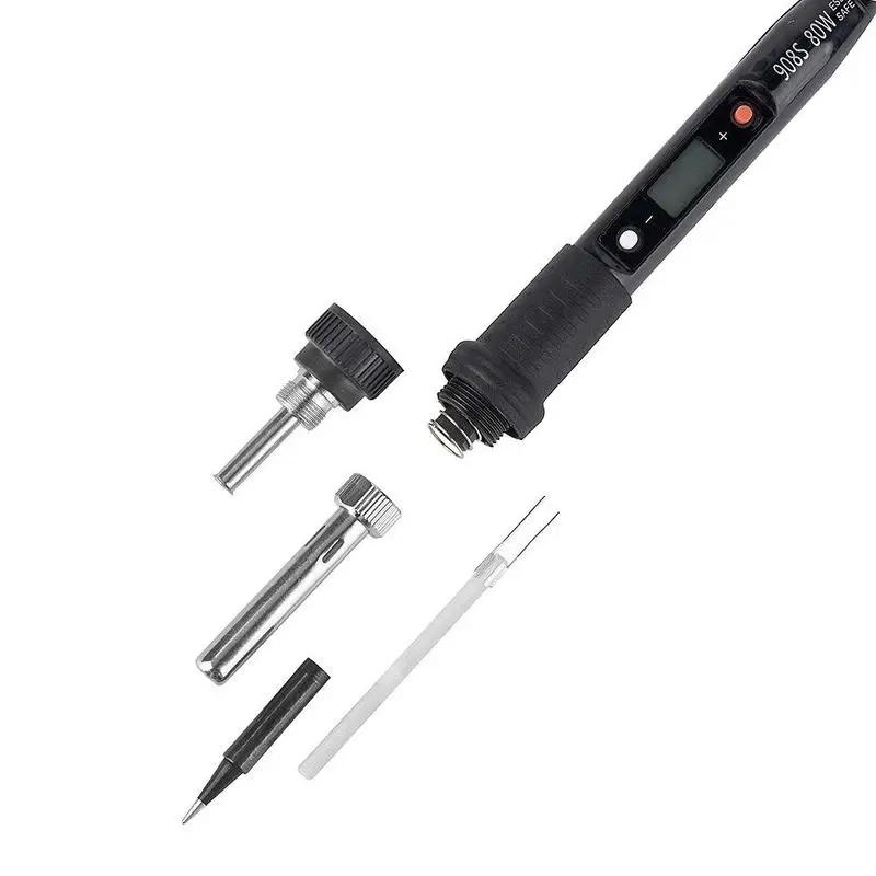 80W Thermostat Electric Soldering Iron Adjustable Temperature LCD EU Solder 110V Plug Welding Digital Iron US 220V P9B9
80W Thermostat Electric Soldering Iron Adjustable Temperature LCD EU Solder 110V Plug Welding Digital Iron US 220V P9B9