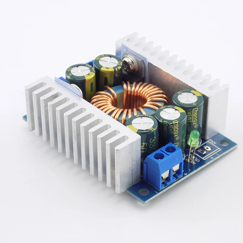 Регулируемый понижающий модуль низкая помехи DC-DC 12A 100W 95% эффективное