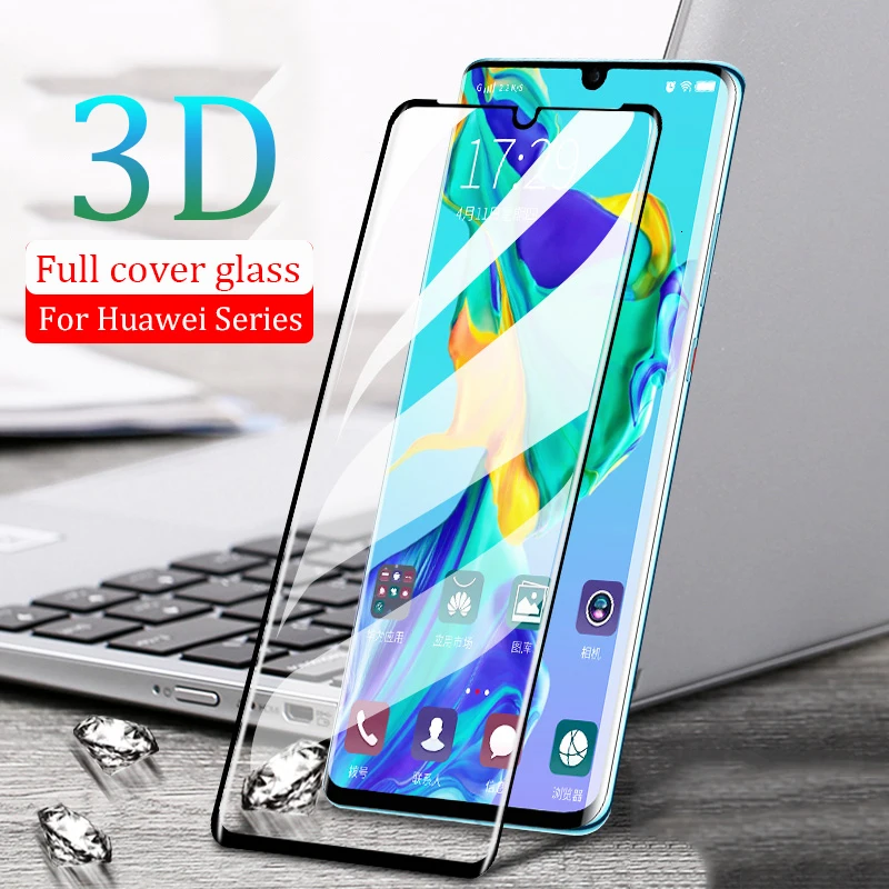 Protective Glass for Huawei P30 Pro Screen Protector 3D Full Cover Glass for Huawei P20 Mate 20 Lite Pro Tempered Glass Film
Protective Glass for Huawei P30 Pro Screen Protector 3D Full Cover Glass for Huawei P20 Mate 20 Lite Pro Tempered Glass Film
