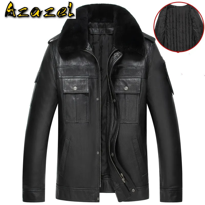 Мужской пуховик из козьей шкуры Azazel, зимняя куртка из натуральной кожи, плотная одежда, LXR555
Мужской пуховик из козьей шкуры Azazel, зимняя куртка из натуральной кожи, плотная одежда, LXR555