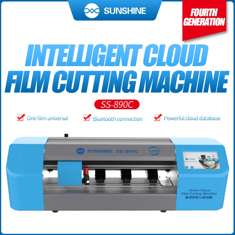 SUNSHINE SS-890C Intelligent Cutting Machine Mobile Phone Tablet Front Glass Back Cover Protect Film Cut Tool Protective Tape
SUNSHINE SS-890C Intelligent Cutting Machine Mobile Phone Tablet Front Glass Back Cover Protect Film Cut Tool Protective Tape