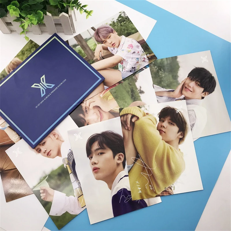 Kpop X1 Fly Album X Один же абзац открытка случайная поздравительная периферийная
