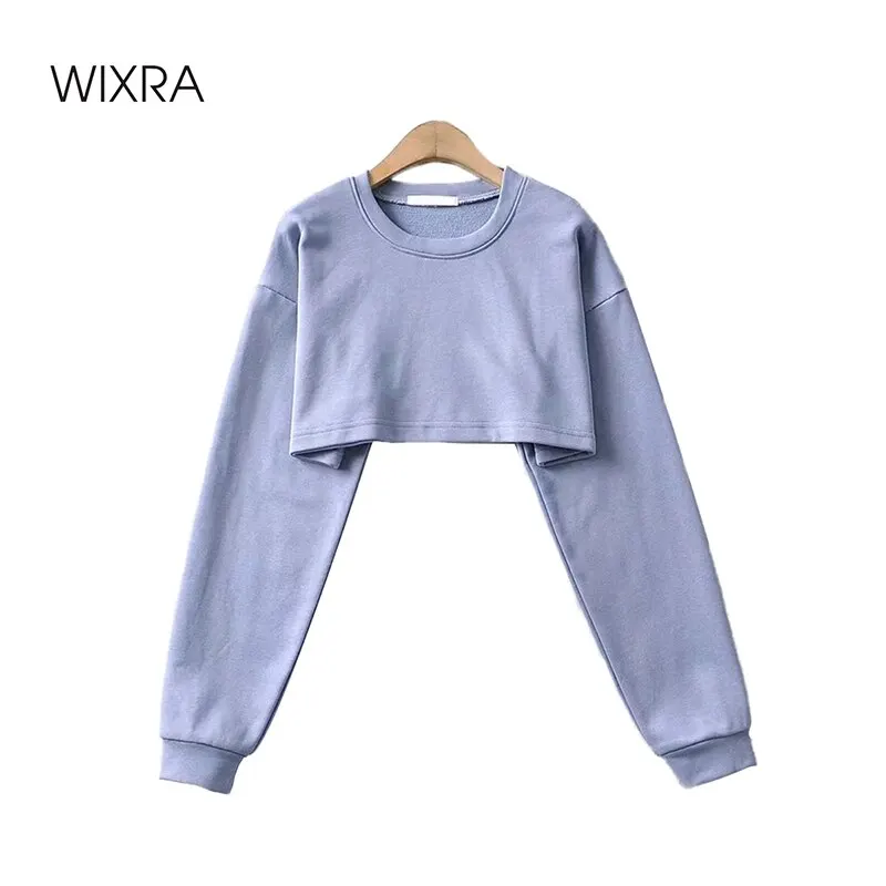 Wixra Womens Basic Short Sweatshirts Cotton Solid O Neck 2021 Spring Summer Hot Casual Pullovers Tops
Wixra Womens Basic Short Sweatshirts Cotton Solid O Neck 2021 Spring Summer Hot Casual Pullovers Tops
