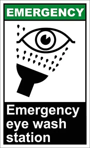 Emergency Eye Wash Station Emergency Metal Sign Retro Home Cafe Bar Pub Wall Decoration Man Cave 12X16 inch
Emergency Eye Wash Station Emergency Metal Sign Retro Home Cafe Bar Pub Wall Decoration Man Cave 12X16 inch