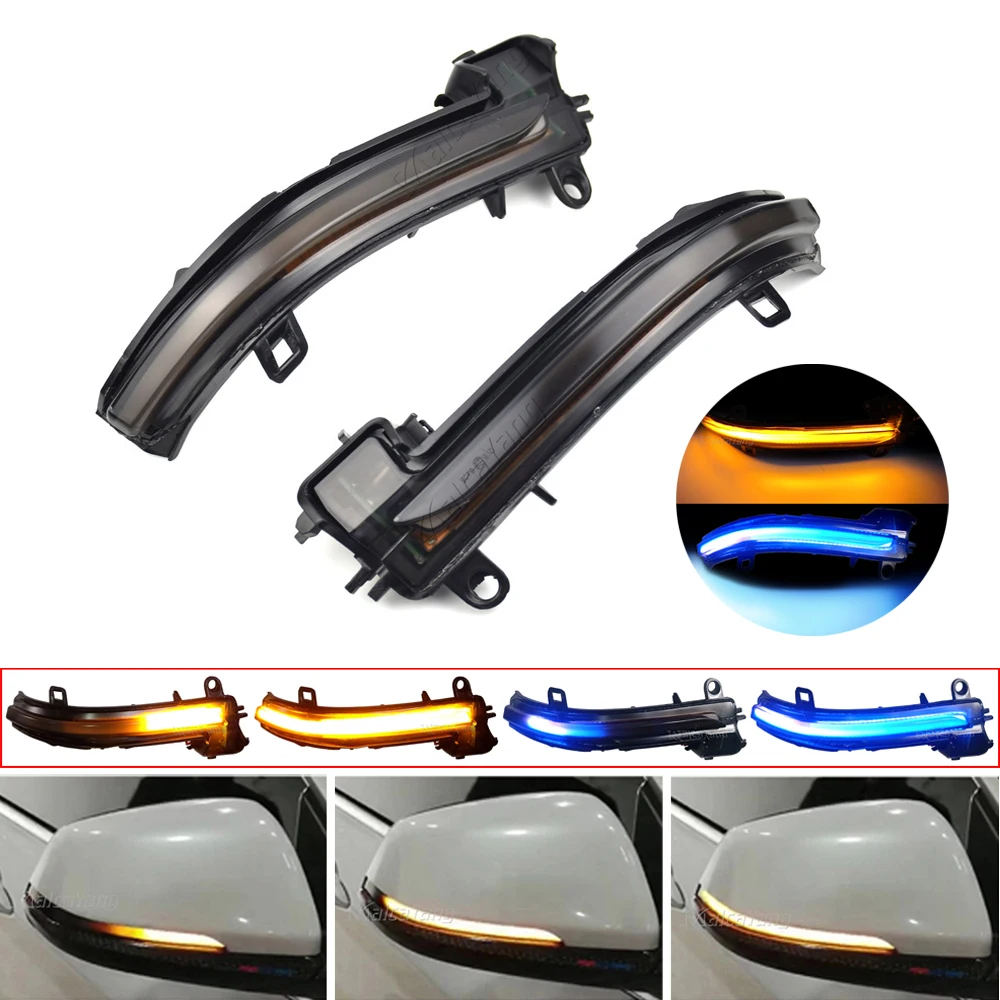 For BMW X1 F48 2016-2018 2 Series F45 F46 X2 F39 Sequential Side Mirror Indicator Light Lamp LED Dynamic Turn Signal Blinker
For BMW X1 F48 2016-2018 2 Series F45 F46 X2 F39 Sequential Side Mirror Indicator Light Lamp LED Dynamic Turn Signal Blinker