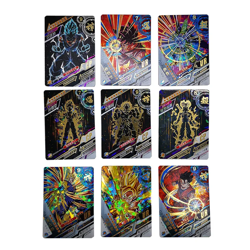 Anime Dragon Ball Battle Collection Series Super Saiyan Son Goku Frieza Vegeta IV UR SSR Size Cards Limited Collection Toy Card
Anime Dragon Ball Battle Collection Series Super Saiyan Son Goku Frieza Vegeta IV UR SSR Size Cards Limited Collection Toy Card
