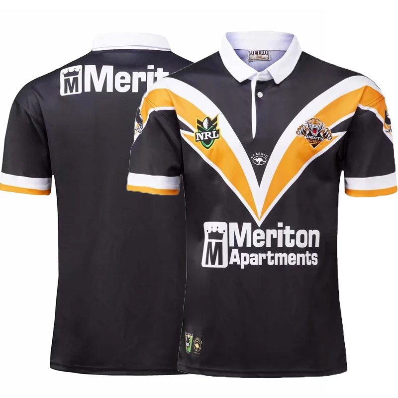 1998 Wests Tigers Rugby Players Retro Home Heritage Sportswear MENS JERSEY Tops Sport Shirt Size S-5XL
1998 Wests Tigers Rugby Players Retro Home Heritage Sportswear MENS JERSEY Tops Sport Shirt Size S-5XL