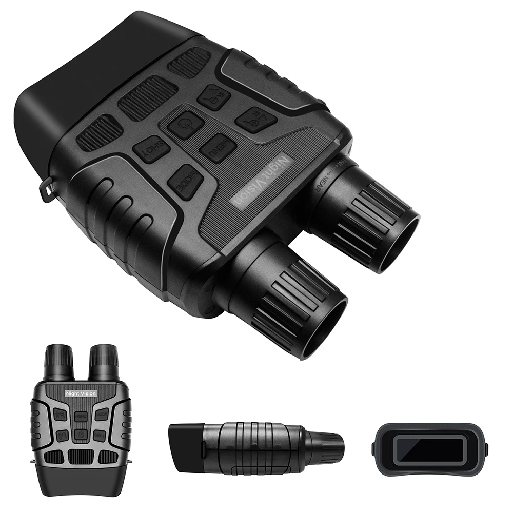 4x Zoom Digital Night Vision Binoculars with Camera Video Capability for Outdoor Hunting Caving Surveillance Observation
4x Zoom Digital Night Vision Binoculars with Camera Video Capability for Outdoor Hunting Caving Surveillance Observation