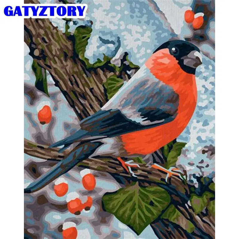 GATYZTORY Painting By Numbers Bird Animal Drawing On Canvas For Adults Unique Gift Handpainting 40x50cm Frame Tree Oil Paint
GATYZTORY Painting By Numbers Bird Animal Drawing On Canvas For Adults Unique Gift Handpainting 40x50cm Frame Tree Oil Paint