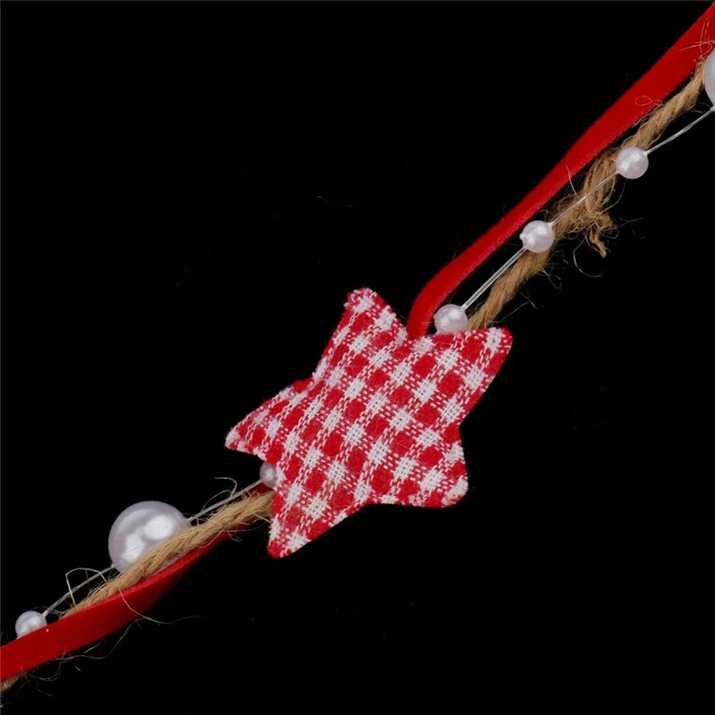 Christmas Ornament Christmas Tree Decoration Handmade DIY Star Chain Ribbon Merry Christmas Party/Happy New Year Decor Supplies
Christmas Ornament Christmas Tree Decoration Handmade DIY Star Chain Ribbon Merry Christmas Party/Happy New Year Decor Supplies