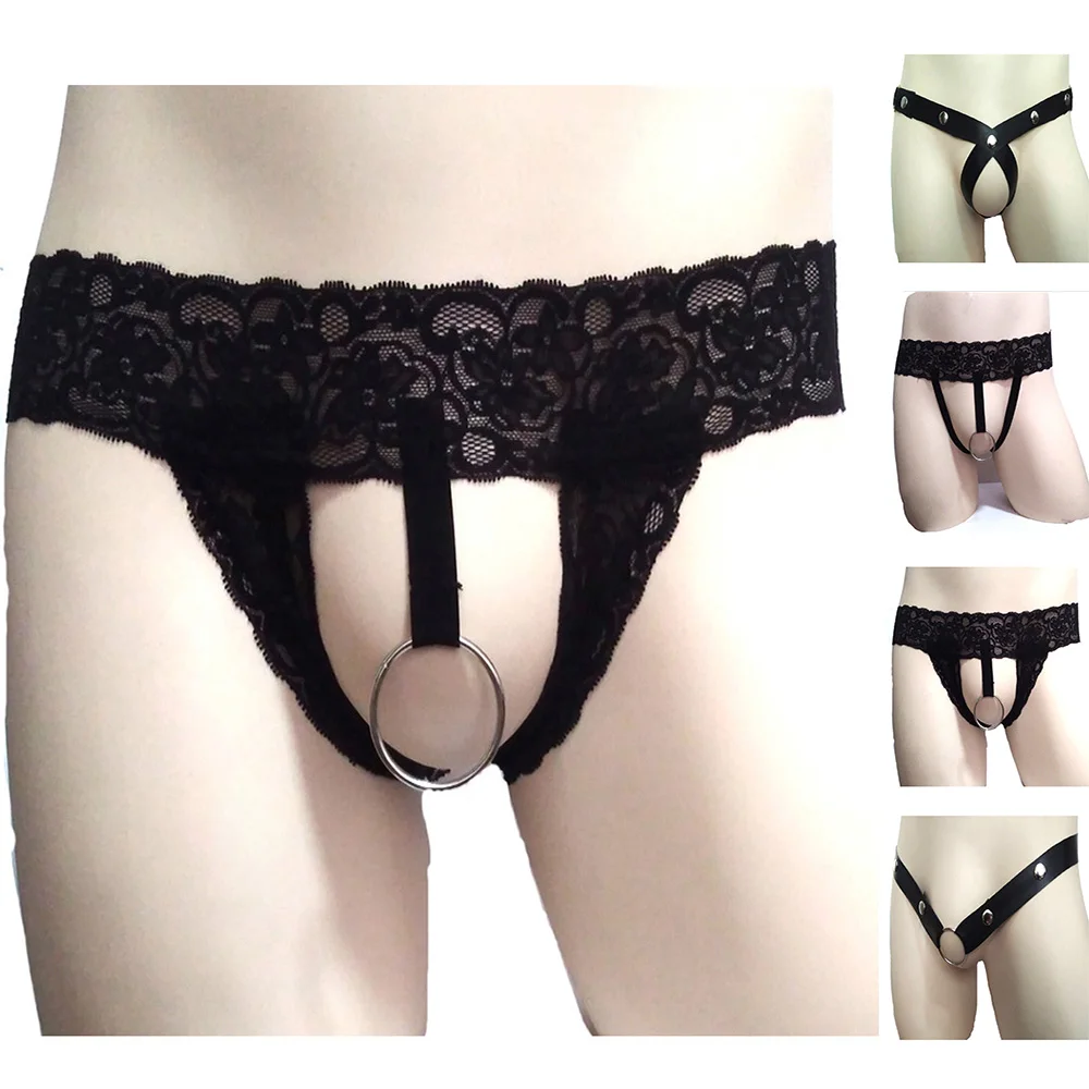 New Men's Sexy See-Through Lace Hollow Panties Underwear Clubwear Thongs Briefs Sexy Lingerie G-Strings Men Clothing
New Men's Sexy See-Through Lace Hollow Panties Underwear Clubwear Thongs Briefs Sexy Lingerie G-Strings Men Clothing