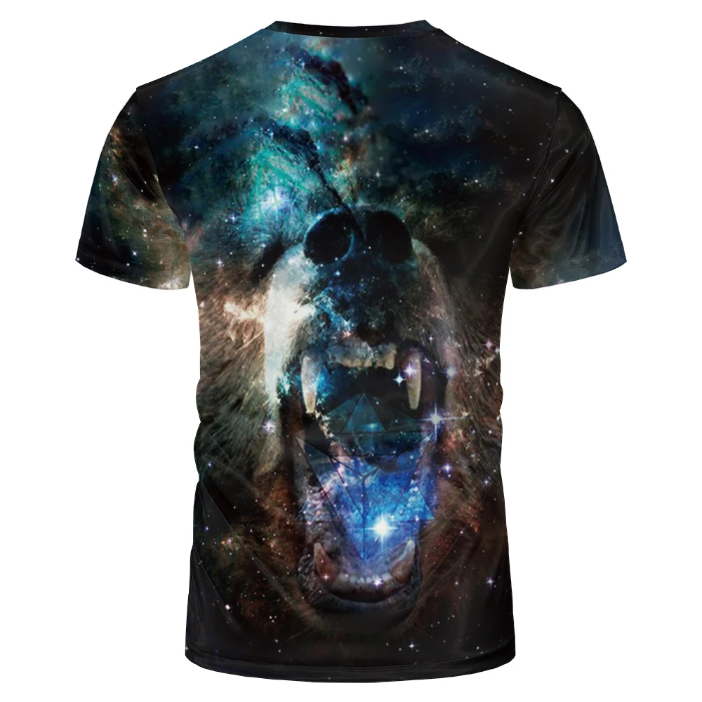 Unisex Clothing Casual Breathable Berserk Bear 3d Print Black Short Sleeve T-Shirt Summer Harajuku Street Fashion Oversized Tops
Unisex Clothing Casual Breathable Berserk Bear 3d Print Black Short Sleeve T-Shirt Summer Harajuku Street Fashion Oversized Tops