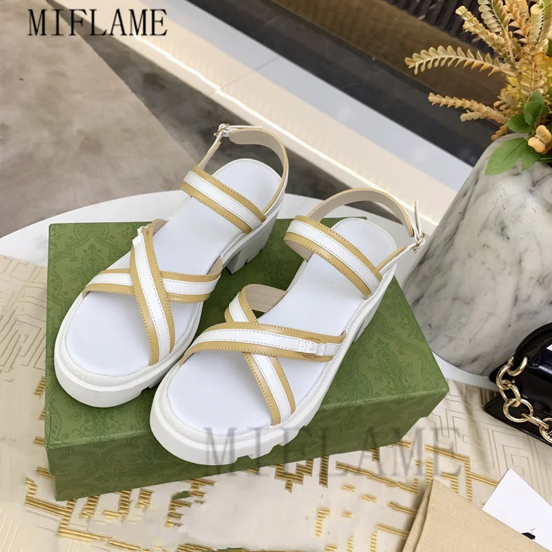 2021 Women Genuine Leather Platform Sandals Summer Fairy Design Height Increasing Gladiator Sandals Causal Ladies Open Toe Shoe
2021 Women Genuine Leather Platform Sandals Summer Fairy Design Height Increasing Gladiator Sandals Causal Ladies Open Toe Shoe