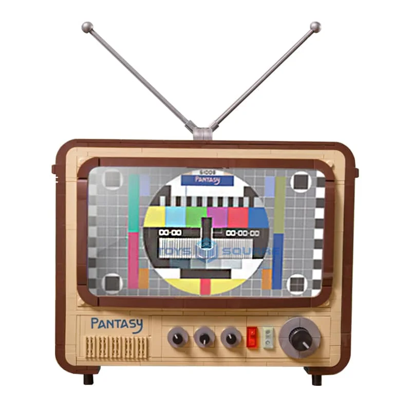 The Vintage Television Phone Holder Function Model Building Blocks MOC Bricks Set With 2 Action Figures Gifts Toys For Children
The Vintage Television Phone Holder Function Model Building Blocks MOC Bricks Set With 2 Action Figures Gifts Toys For Children