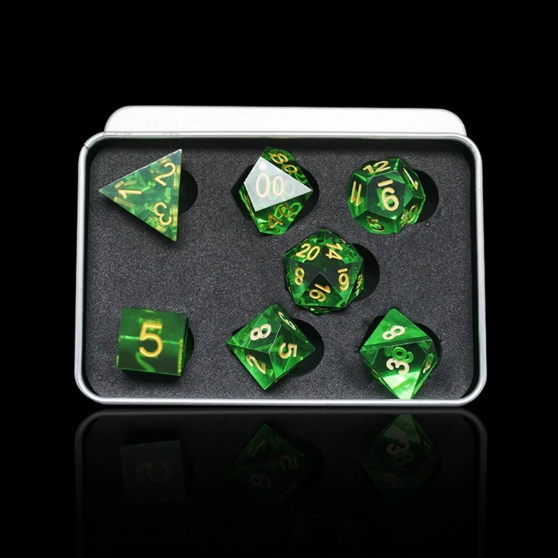 Dice Metal Box Standard Size Dice Metal Box 7pcs D4 D6 D8 D10 D% D12 D20 Set Metal Box
Dice Metal Box Standard Size Dice Metal Box 7pcs D4 D6 D8 D10 D% D12 D20 Set Metal Box