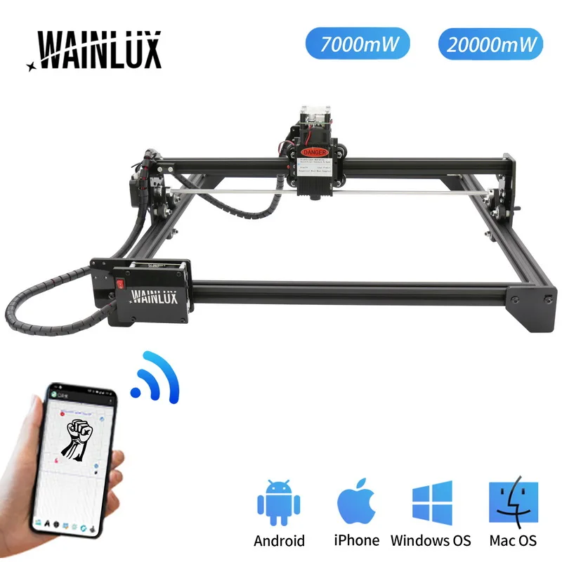 Group Products: 20W/7W Laser Master 2 Desktop Printer Logo Picture Marking with CNC Roller Rotation Axis Rotary Module
Group Products: 20W/7W Laser Master 2 Desktop Printer Logo Picture Marking with CNC Roller Rotation Axis Rotary Module