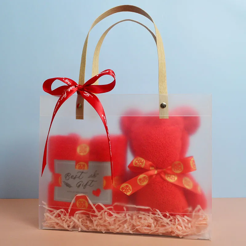 Coral Velvet Fleece Bear Hand Towel With Gift Bag Absorbent Face Towel Business Holiday Marriage Wedding Gifts Bathroom Towels
Coral Velvet Fleece Bear Hand Towel With Gift Bag Absorbent Face Towel Business Holiday Marriage Wedding Gifts Bathroom Towels