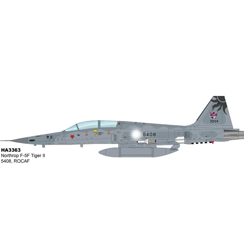 Diecast Metal 1:72 Northrop F-5F F5 Tiger II 5408 ROCAF Air Force Static Replica simulation Aircraft Airplane Models
Diecast Metal 1:72 Northrop F-5F F5 Tiger II 5408 ROCAF Air Force Static Replica simulation Aircraft Airplane Models