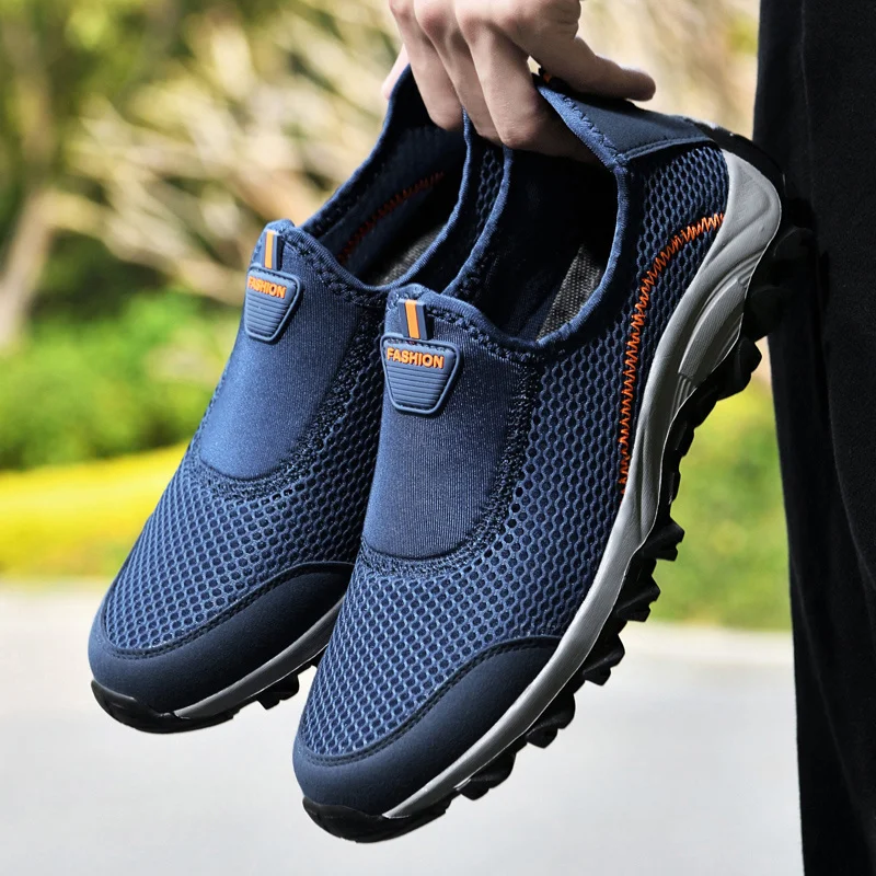Summer Men Sneakers Lightweight Sport Running Shoes Breathable Mesh Jogging Sneakers 2021 Slip on Casual Walking Shoes for Men
Summer Men Sneakers Lightweight Sport Running Shoes Breathable Mesh Jogging Sneakers 2021 Slip on Casual Walking Shoes for Men