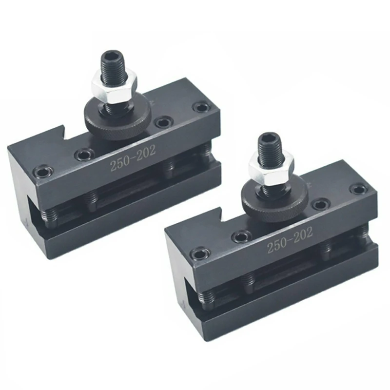 2Pcs 250-202 Quick Change Tool Post 3/4 Inch Boring Turning Holder Boring/Facing/Turning Holder for Lathes Tools
2Pcs 250-202 Quick Change Tool Post 3/4 Inch Boring Turning Holder Boring/Facing/Turning Holder for Lathes Tools